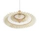 VENTALIA 999-0067 Boho Κρεμαστό Φωτιστικό Οροφής με Ντουί 1 x E27 AC 220-240V IP20 - Μπεζ - Μ60 x Π60 x Υ30cm - 5