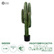 Artificial Garden PACHYCEREUS CACTUS 20127 Τεχνητό Διακοσμητικό Φυτό Κάκτος Παχυκηρίος Υ110cm - 1