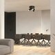 kelvo® SPOTA KLV-101-0144 Μοντέρνο Κινούμενο Φωτιστικό Σποτ Οροφής με Ντουί 3 x GU10 90° AC 220-240V IP20 - Μαύρο Ματ - Μ19 x Π19 x Υ14cm - 11 kelvo® SPOTA KLV-101-0144 Μοντέρνο Κινούμενο Φωτιστικό Σποτ Οροφής με Ντουί 3 x GU10 90° AC 220-240V IP20 - Μαύρο Ματ - Μ19 x Π19 x Υ14cm - 1