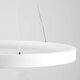 kelvo® NEMESIS KLV-101-0221 Κρεμαστό Φωτιστικό Οροφής LED 120W 12000lm 180° AC 220-240V IP20 Ρυθμιζόμενο Λευκό CCT με Χειριστήριο από 2700K έως 6000K Dimmable - Lumileds SMD Chip - Λευκό Ματ - Μ80 x Π80 x Υ80cm - 3 Χρόνια Εγγύηση - 8
