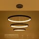 kelvo® NEMESIS KLV-101-0220 Κρεμαστό Φωτιστικό Οροφής LED 120W 12000lm 180° AC 220-240V IP20 Ρυθμιζόμενο Λευκό CCT με Χειριστήριο από 2700K έως 6000K Dimmable - Lumileds SMD Chip - Μαύρο Ματ - Μ80 x Π80 x Υ80cm - 3 Χρόνια Εγγύηση - 13