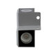 ® WALLLIGHT-DONA 90258 Φωτιστικό Γωνίας Τοίχου - Απλίκα LED 10W 850lm 10° AC 220-240V Αδιάβροχο IP66 Μ8.2 x Π8.2 x Υ6cm Αρχιτεκτονικό Πορτοκαλί 2200K - Γκρι - 3 Years Warranty - 5