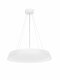 kelvo® LUMORA KLV-101-0585 Κρεμαστό Φωτιστικό Οροφής LED 36W 3600lm 120° AC 220-240V IP20 Ρυθμιζόμενο Λευκό CCT με Διακόπτη στο Driver 2700K/4500K/6000K Triac Dimmable - Lumileds SMD Chip & ENEC/TÜV Driver - Διάφανο - Μ53 x Π53 x Υ7cm - 5 Χρόνια Εγγύηση - 4
