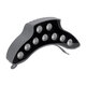 TREELIGHT-PINA 90682 Κυρτή Μπάρα Φωτισμού Wall Washer Ειδική για Φυτά - Δέντρα LED 9W 990lm 30° DC 24V Αδιάβροχο IP65 Μ20.5 x Π5.5 x Υ12cm Θερμό Λευκό 2700K - Γκρι Ανθρακί - 3 Χρόνια Εγγύηση - 3