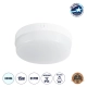  REVANO 61014 Φωτιστικό Πλαφονιέρα Οροφής LED 15W 1500lm 180° AC 220-240V Αδιάβροχο IP54 Ψυχρό Λευκό 6000K - Lumileds SMD Chip - Λευκό Γαλακτερό - Μ17 x Π17 x Υ5cm - 2 Χρόνια Εγγύηση