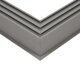 ALP-CORNER-SIDE90 RECESSA 61790 Χωνευτό Προφίλ Αλουμινίου Γωνία με Λευκό Γαλακτερό Πατητό Κάλυμμα για Ταινίες LED IP20 - Γκρι Ανθρακί Ματ - Μ30 x Π3.5 x Υ4cm - 5