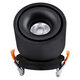 OMEGA-R 60296 Χωνευτό LED Spot Downlight TrimLess Φ10cm 12W 1560lm 36° AC 220-240V IP20 Φ10 x Υ8.2cm - Στρόγγυλο - Μαύρο - Φυσικό Λευκό 4500K - Bridgelux COB - 5 Years Warranty - 9