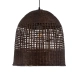  BORA-BORA 01736 Boho Κρεμαστό Φωτιστικό Οροφής με Ντουί 1 x E27 AC 220-240V IP20 - Καφέ - Μ42 x Π42 x Y44cm - 5
