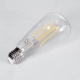PEAR 99017 Λάμπα E27 ST64 LED 10W 1000lm 360° AC 220-240V IP20 Θερμό Λευκό 2700K Dimmable - Long Filament Chip - Διάφανο - Μ6.4 x Π6.4 x Υ14cm - 3 Χρόνια Εγγύηση - 3