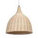 kelvo® BAHAMAS KLV-102-0002 Κρεμαστό Φωτιστικό Οροφής για Λάμπα με Ντουί E27 AC 220-240V IP20 - Μπεζ - Μ45 x Π45 x Υ47cm - 1