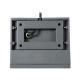 FLOOD-DENA 90485 Επιτοίχιος Προβολέας Wall Washer για Φωτισμό Κτιρίων - Απλίκα & Δαπέδου LED 16W 1440lm 5° DC 24V Αδιάβροχο IP67 Μ15.5 x Π13 x Υ9.1cm Θερμό Λευκό 2700K - Γκρι Ανθρακί - 3 Years Warranty - 7