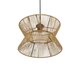 UPCONE 205-0055 Boho Κρεμαστό Φωτιστικό Οροφής με Ντουί 1 x E27 AC 220-240V IP20 - Μπεζ - M30 x Π30 x Υ21cm - 5