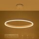 kelvo® VENOM KLV-101-0191 Κρεμαστό Φωτιστικό Οροφής LED 67W 6700lm 120° AC 220-240V IP20 Ρυθμιζόμενο Λευκό CCT με Χειριστήριο από 2700K έως 6000K Dimmable - Lumileds SMD Chip - Λευκό Ματ - Μ80 x Π80 x Υ6.5cm - 3 Χρόνια Εγγύηση - 11