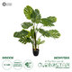 Artificial Garden MONSTERA 20973 Τεχνητό Διακοσμητικό Φυτό Μονστέρα Φ120 x Υ140cm