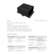 70675 AJ6 SKYDANCE DMX 6 Channel Fader Console - Κονσόλα Φωτισμού 6 Καναλιών DMX DC 5-12V ή 3 x AAA Μπαταρίες - IP20 Μ10 x Π7 x Υ4cm - 5 Years Warranty - 11