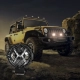 85438 Vehicle & JEEP Work Lights - Φώτα Εργασίας για Οχήματα και JEEP με X Light DRL & Φλας LED High Power 45W DC 9-36V Αδιάβροχo IP67 Πορτοκαλί & Ψυχρό Λευκό 6000K M17 x Π8 x Υ21cm - 9