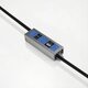 kelvo® SELAS KLV-107-0018 Τροφοδοτικό/Μετασχηματιστής Class II SELV 15W 1.25A AC 220-240V σε DC 12V Αδιάβροχο IP67 - Γκρι Ανθρακί Ματ - Μ11 x Π3 x Υ2cm - 5 Χρόνια Εγγύηση - 2