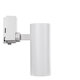 LUGANO 60807 Μονοφασικό Φωτιστικό Σποτ Ράγας LED 20W 2500lm 36° Acrylic HQ LENS AC 220-240V IP20 Φ6.5 x Υ22cm Φυσικό Λευκό 4500K - EUROTRACKSystem 1L+1N - Λευκό - Bridgelux Chip - TÜV Certified Driver - 5 Χρόνια Εγγύηση - 4
