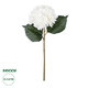 Artificial Garden WHITE HYDRANGEA BRANCH 21173 Τεχνητό Διακοσμητικό Κλαδί Ορτανσίας Λευκό  Y47cm