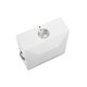 kelvo® ARKOS KLV-101-0112 Μοντέρνο Φωτιστικό Τοίχου - Απλίκα LED 8W 840lm 15° AC 220-240V Αδιάβροχο IP65 Θερμό Λευκό 2700K - Lumileds COB Chip & TÜV SÜD Driver - Λευκό Ματ - Μ14 x Π5.5 x Υ14cm - 5 Χρόνια Εγγύηση - 7