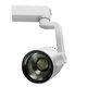  S-40041 Διφασικό Bridgelux COB LED Φωτιστικό Σποτ Ράγας 15W 230V 1800lm 24° Ψυχρό Λευκό 6000k