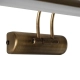 REFINE 203-0186 Φωτιστικό Τοίχου - Απλίκα LED 7W 640lm 120° AC 220-240V IP44 Θερμό Λευκό Μπρονζέ - Μ35 x Π25 x Υ9cm - 2 Xρόνια Εγγύηση - 6