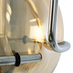 GLASSO 60927 Μοντέρνο Κρεμαστό Φωτιστικό Οροφής Μονόφωτο 1 x E27 Φιμέ Καθρεπτιζέ Χρυσό Μελί Γυάλινη Μπάλα με Μεταλλικό Επιχρωμιωμένο Σώμα Φ27 x Υ52cm - 9