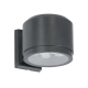  WALLLIGHT-GONA 90483 Μοντέρνο Φωτιστικό Τοίχου - Απλίκα LED 24W 2160lm 5° DC 24V Αδιάβροχο IP67 Θερμό Λευκό 2700K - CREE COB Chip & TÜV SÜD Driver - Γκρι Ανθρακί Ματ - Μ13 x Π16.5 x Υ5cm - 3 Χρόνια Εγγύηση - 3