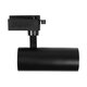 LUGANO 60810 Μονοφασικό Σποτ Ράγας LED 20W 2500lm 36° AC 220-240V IP20 Φυσικό Λευκό 4500K - Bridgelux COB Chip & TÜV SÜD Driver - Eurotrack 1PH - Μαύρο Ματ - Μ8.5 x Π6.5 x Υ20.5cm - 5 Χρόνια Εγγύηση - 7