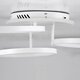 kelvo® NEMESIS KLV-101-0206 Φωτιστικό Οροφής LED 98W 9800lm 360° AC 220-240V IP20 Ρυθμιζόμενο Λευκό CCT με Χειριστήριο από 2700K έως 6000K Dimmable - Lumileds SMD Chip - Λευκό Ματ - Μ89 x Π60 x Υ19cm - 3 Χρόνια Εγγύηση - 6