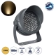 FLOODIMO 90746 Προβολέας Σποτ Wall Washer με Αντιθαμβωτική Γρίλια LED 100W 9000lm 10° AC 220-240V Αδιάβροχο IP67 Θερμό Λευκό 2700K - Bridgelux SMD Chip - Γκρι Ανθρακί - Μ34 x Π36 x Υ44cm - 3 Χρόνια Εγγύηση