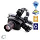 Φακός Κεφαλής LED 5 Watt με ZOOM  06001