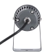 SPOTFENIA 90134 Αρχιτεκτονικό Σποτ Φωτισμου LED 10W 1150lm 5° DC 24V Αδιάβροχο IP65 Φυσικό Λευκό 4500K Dimmable  - Bridgelux COB Chip - Γκρι Ανθρακί - Μ7 x Π7 x Υ12cm - 3 Χρόνια Εγγύηση - 6