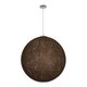 OCEANA 999-0156 Boho Κρεμαστό Φωτιστικό Οροφής με Ντουί 1 x E27 AC 220-240V IP20 - Καφέ - Μ60 x Π60 x Υ60cm - 3
