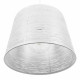 Μοντέρνο Industrial Κρεμαστό Φωτιστικό Οροφής Μονόφωτο Μεταλλικό Λευκό Καμπάνα Φ35  ACCADEMIA 01557 - 7