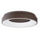 kelvo® SALEM KLV-101-0280 Φωτιστικό Οροφής LED 75W 7500lm 120° AC 220-240V IP20 Ρυθμιζόμενο Λευκό CCT με Χειριστήριο από 2700K έως 6000K Dimmable - Lumileds SMD Chip - Καφέ Ματ - Μ45 x Π45 x Υ8.5cm - 3 Χρόνια Εγγύηση - 4