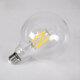 99055 Λάμπα LED Long Filament E27 G125 Γλόμπος 12W 1320lm 360° AC 220-240V IP20 Φ12.5 x Υ18cm Φυσικό Λευκό 4000K με Διάφανο Γυαλί - Dimmable - 3 Years Warranty - 4
