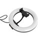 75800 Professional Digital Ring Light Φ20cm LED SMD 20W 2000lm 180° DC 5V με Καλώδιο Τροφοδοσίας USB - Ενσωματωμένο Χειριστήριο Εναλλαγής Χρωμάτων & 1 Βάση Τηλεφώνου - Πολύχρωμο RGBW+WW Dim - 6