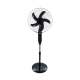 SOLARE-FAN 85358 Solar Fan Αυτόνομος Ηλιακός Επιδαπέδιος Ανεμιστήρας 25W 2 Λειτουργιών Ρεύματος με AC 220-240V ή με Φωτοβολταϊκό Panel 9V 15W & Επαναφορτιζόμενη Μπαταρία Li-ion 7.4V 6000mAh - 12 Ταχύτητες - Ασύρματο Χειριστήριο - Ενσωματωμένο USB 2.0 Charger Συσκευών - IP20 - Μ44 x Π37.5 x Υ132cm -  - 4