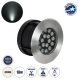 UNDERGROUND-SINA 90572 Χωνευτό Φωτιστικό Σποτ Δαπέδου LED 18W 1710lm 15° DC 24V Αδιάβροχο IP68 Φ20 x Υ11cm Φυσικό Λευκό 4500K - Ανοξείδωτο Ατσάλι - 3 Χρόνια Εγγύηση
