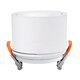 OMEGA-R 60294 Χωνευτό LED Spot Downlight TrimLess Φ10cm 12W 1560lm 36° AC 220-240V IP20 Φ10 x Υ8.2cm - Στρόγγυλο - Λευκό - Φυσικό Λευκό 4500K - Bridgelux COB - 5 Years Warranty - 7
