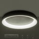 kelvo® SALEM KLV-101-0280 Φωτιστικό Οροφής LED 75W 7500lm 120° AC 220-240V IP20 Ρυθμιζόμενο Λευκό CCT με Χειριστήριο από 2700K έως 6000K Dimmable - Lumileds SMD Chip - Καφέ Ματ - Μ45 x Π45 x Υ8.5cm - 3 Χρόνια Εγγύηση - 13