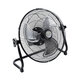 SOLARO-FAN 85352 Solar Fan Αυτόνομος Ηλιακός Επιδαπέδιος Ανεμιστήρας 25W 2 Λειτουργιών Ρεύματος με AC 220-240V ή με Φωτοβολταϊκό Panel 9V 12W & Επαναφορτιζόμενη Μπαταρία Li-ion 7.4V 4400mAh - 12 Ταχύτητες - Ενσωματωμένο USB 2.0 Charger Συσκευών - IP20 - Μ42 x Π20 x Υ35cm - Μαύρο & Ασημί - - 3