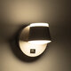 REGENCY 61374 Μοντέρνο Φωτιστικό Τοίχου - Απλίκα Ξενοδοχείου Bed Side LED 8W 920lm 120° AC 220-240V - Reading Up/Down Light - Φορτιστής USB 3A - Μ12 x Π12 x Υ13cm - Φυσικό Λευκό 4500K - Λευκό - 6
