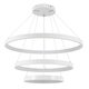 kelvo® NEMESIS KLV-101-0221 Κρεμαστό Φωτιστικό Οροφής LED 120W 12000lm 180° AC 220-240V IP20 Ρυθμιζόμενο Λευκό CCT με Χειριστήριο από 2700K έως 6000K Dimmable - Lumileds SMD Chip - Λευκό Ματ - Μ80 x Π80 x Υ80cm - 3 Χρόνια Εγγύηση - 3