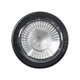 GARDENINI 61545 Καρφωτό Φωτιστικό Σποτ Κήπου LED 5W 550lm 38° DC 24V IP68 Υψηλής Αντοχής ABS IK06 Φ5.5 x Υ13.5cm - Μπλε 450nm Dimmable - Μαύρο - Bridgelux Chip - 3 Years Warranty - 6