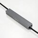 kelvo® SELAS KLV-107-0019 Τροφοδοτικό/Μετασχηματιστής Class II SELV 24W 2A AC 220-240V σε DC 12V Αδιάβροχο IP67 - Γκρι Ανθρακί Ματ - Μ18.2 x Π3 x Υ2cm - 5 Χρόνια Εγγύηση
