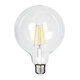 99093 Λάμπα LED Long Filament E27 G125 Γλόμπος 4W 840lm 360° AC 220-240V IP20 Φ12.5 x Υ13.8cm Φυσικό Λευκό 4000K με Διάφανο Γυαλί - Pro Series 210lm/W - A Ενεργειακή Κλάση - 3 Χρόνια Εγγύηση - 6