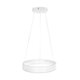VENOM 61174 Μοντέρνο Κρεμαστό Φωτιστικό Οροφής LED 30W 3513lm 120° AC 220-240V IP20 Ρυθμιζόμενο Λευκό CCT με Χειριστήριο από 2700K έως 6000K Dimmable - Lumileds SMD Chip - Λευκό Ματ - Μ40 x Π40 x Υ6.5cm - 3 Χρόνια Εγγύηση - 5
