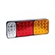 TAILIGHT 999-0259 Πίσω Φανάρι Οχημάτων LED 9W 360lm 180° DC 24V Αδιάβροχο IP66 Πορτοκαλί & Κόκκινο & Ψυχρό Λευκό 6000K - Μ42 x Π4.3 x Υ15.4cm - Πακέτο 2 Τεμαχίων - 1 Χρόνο Εγγύηση - 2